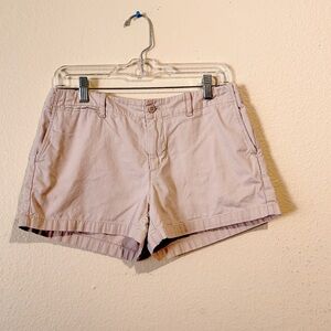 Ralph Lauren Sport Khaki Shorts Women’s Size 6 Beige Chino Style Classic Preppy